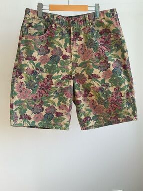 GAP Floral Canvas 5 Pocket Shorts